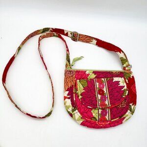 Vera Bradley Small Crossbody Purse Bag In Hello Dahlia Fall 2010